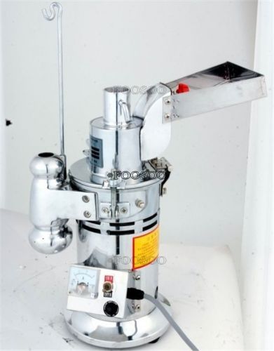 New automatic desk-top continuous hammer mill herb grinder pulverizer 20kg/h for sale
