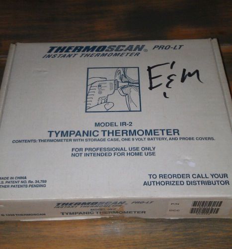 Thermoscan Pro-LT Instant Thermometer NIB!!!