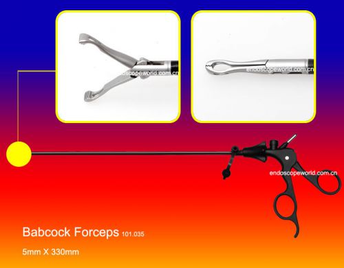 Brand New Babcock Forceps 5X330mm Laparoscopy