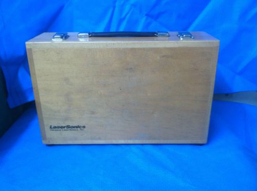Heraeus Lasersonics inc. Micromanipulator in Wooden Case.
