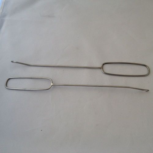 Euro IUD Extraction Instrument, 11&#034;, stainless steel, two (2)