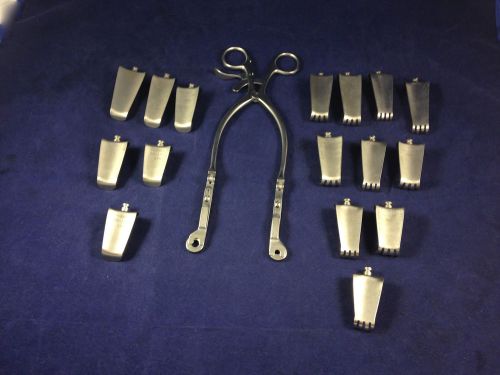 Codman 50-1345 cervical retractor and blades for sale