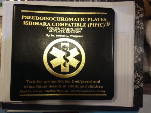 Pseudoisochromatic plate Ishihara compatible (PIPIC)color vision test: Waggoner
