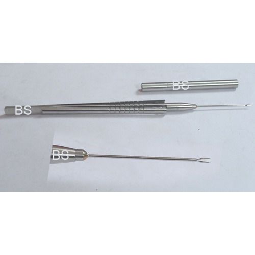 Ss serrated vitreous forceps 23 gauge vitrectomy ophthalmic eye instruments ca12 for sale