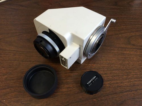 Topcon 1X Relay Lens, for TRC-50X OR 50IA Fundus. USED TO CONVERT TO DIGITAL.