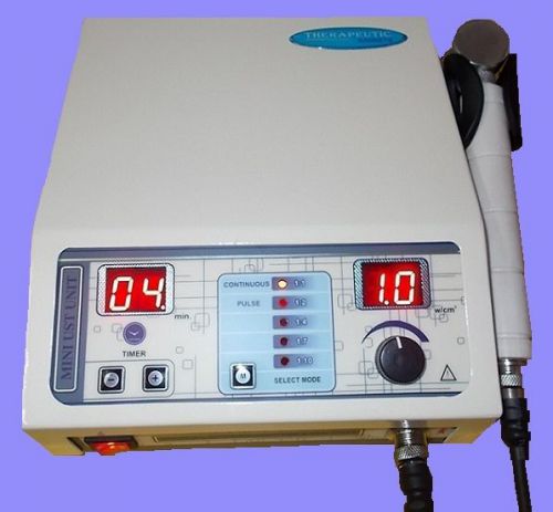 ONE MHz ULTRASOUND THERAPY PAIN RELAXATION FAST RESULT THERAPY LOW WEIGHT U1