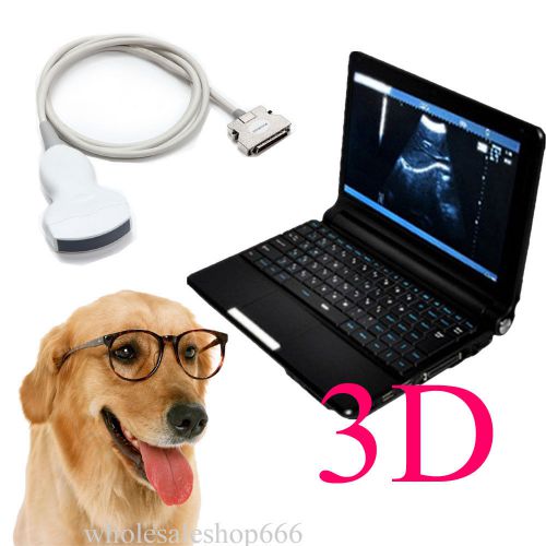 2014 New Vet Veterinary Digital Laptop Ultrasound Scanner + 3.5Mhz Convex Probe