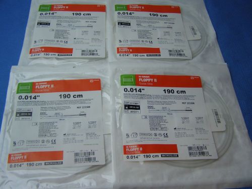 Lot of 4-ref# 22339m hi-torque guide wire 190cm for sale