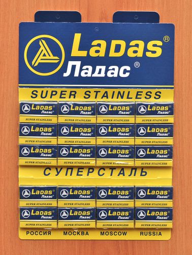100 new ladas rapira double edge safety razor blades for sale