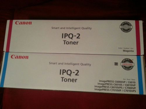 Canon Magenta and Cyan Toner For ImagePRESS C7000VP and C6000VP Printing Press