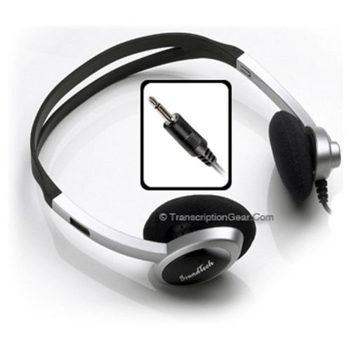 HP-1 Over-the-head Binaural Transcription Headset with 3.5 mm Plug