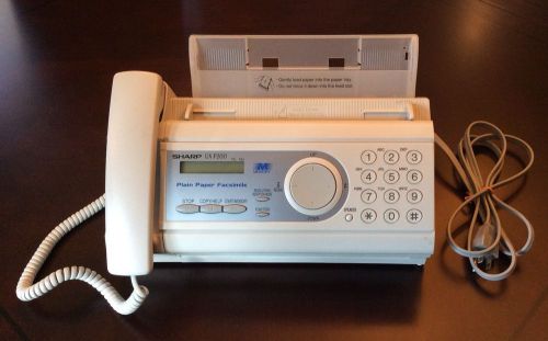 Plain Paper Fax Sharp UX-P200 Facsimile Copier - Rarely Used - WORKS!