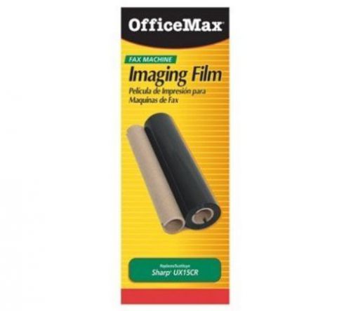 New officemax compatible sharp ux-15cr fax refill roll  black for sale