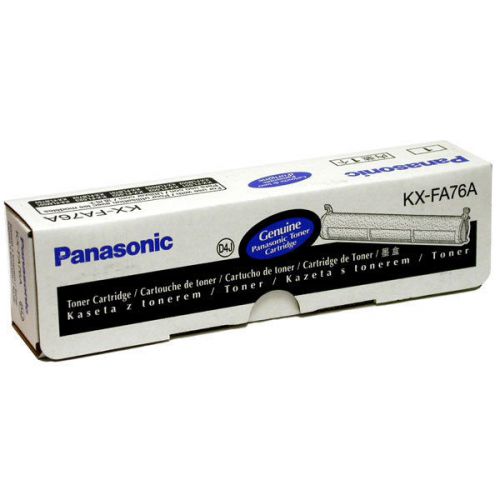 NEW PANASONIC KXFA76 FAX MACHINE BLACK TONER CARTRIDGE FOR KX-FL501 KX-FLM551