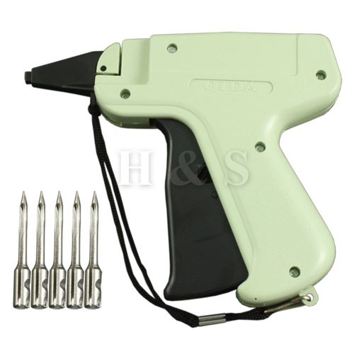 Hi quality tagging gun +5 steel needle +1000 kimble tag price label system barbs for sale