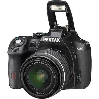 Pentax Imaging K50 16MP Dig Cam 18 55  Bun Bk *UPC* 715663011354
