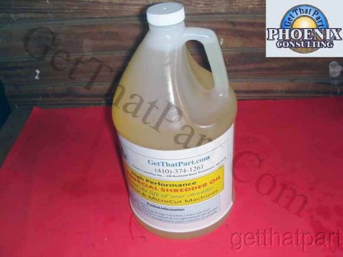 GetThatPart Commercial Shredder Oil Lubricant - Case 4 Gallons