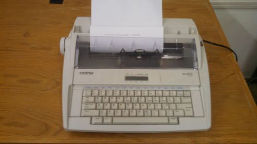 Brother ML 300 Electronic Typewriter, Tested