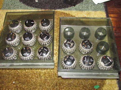 Huge Lot of 14 IBM Selectric 3 typing ball 10 and 12 pitch Typewriter with case