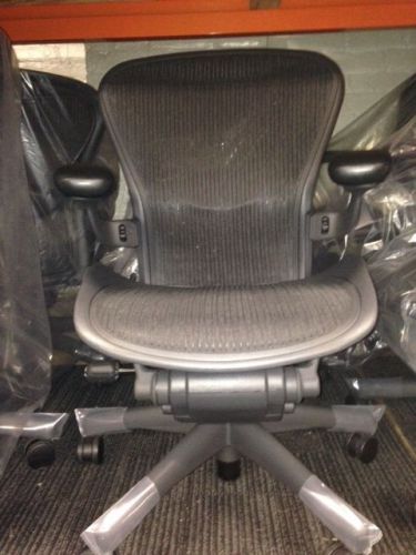 Herman miller size a lumbar support aeron chair for sale