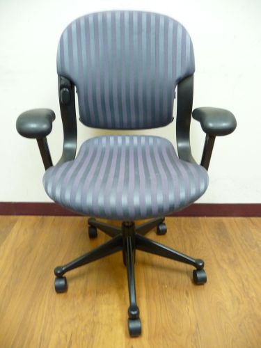 Herman miller equa 2 office chair mid back-stripes w/adjustable lumbar #10620 for sale