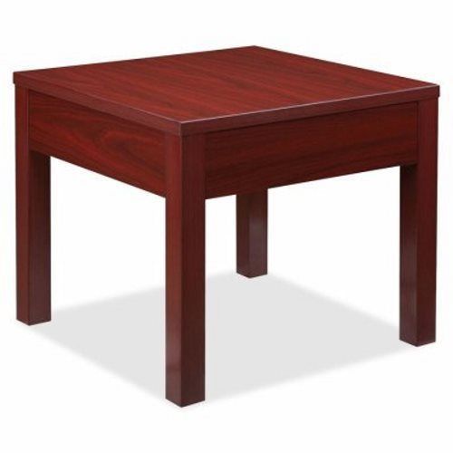 Lorell Corner Table, 24&#034;x24&#034;x20&#034;, Mahogany (LLR61623)