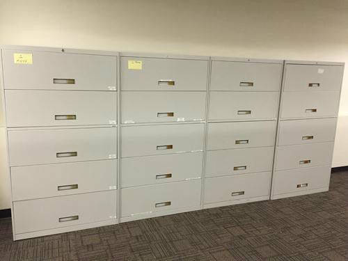 5-drawer file cabinets (29803 pb) for sale