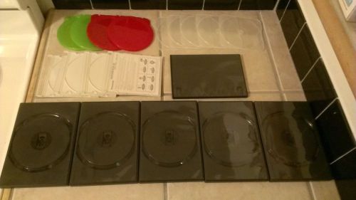 Lot Of 19 Assorted CD/DVD/BluRay Jewel Hard And Soft Plastic Cases