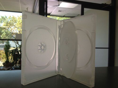 50 HIGH QUALITY 27MM CLEAR MULTI-5 DVD CASES, PSD80CLR-201-755
