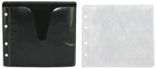 200-Pak =DOUBLE= Poly Sleeves with Mesh Backing &amp; Binder Holes!