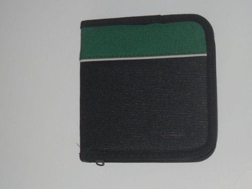 CD / DVD CASE WALLET HOLDER DISCS HOLDS 36 DISCS GREEN WALET /SEE MY OTHER ITEMS