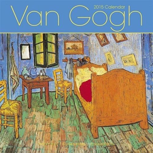 New 2015 van gogh wall calendar by avonside- free priority shipping! for sale