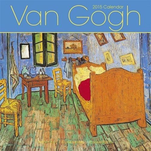 NEW 2015 Van Gogh Wall Calendar by Avonside- Free Priority Shipping!