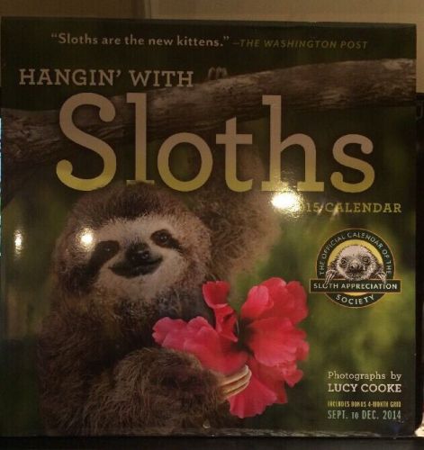Hangin With Sloths 2015 Calendar