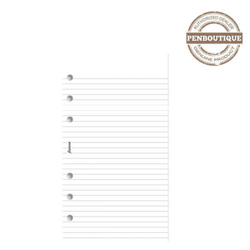 Filofax ruled notepaper refills for the personal finchley for sale