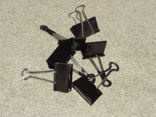 Acco lg binder paper clips or med binder clips for sale