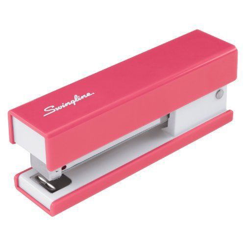 Swingline fashion stapler, solid color, pink (s7087825) new for sale
