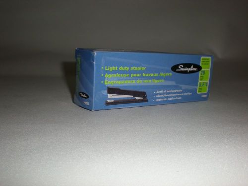 Swingline 40501 light duty desk stapler, 20 sheet cap., standard type, black for sale