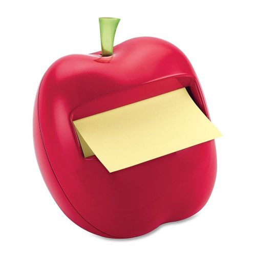 New Post it Note Pop Up Dispenser Apple Shaped Desk Office School Fun Teacher