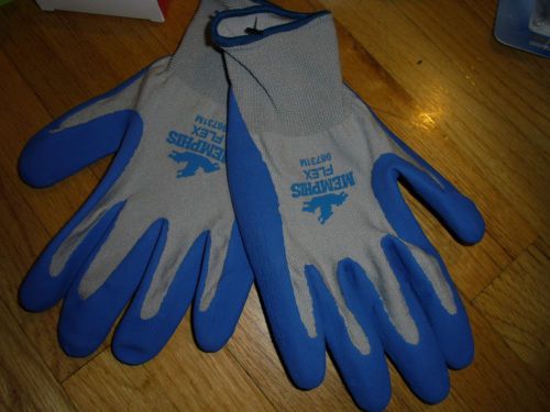 CREWS, INC. 96731M Memphis Flex Seamless Nylon Knit Gloves, Medium, Blue Gray