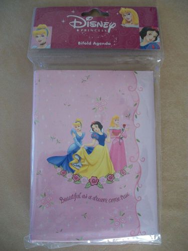 Pink Disney Princess Address And Bifold Agenda Book 6&#034; X 4&#034;, NEW IN PACKAGE!!!