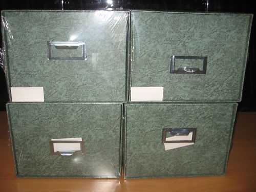 Storage Boxes  - 7 3/8&#034; X 9 5/8&#034; X 15&#034;.