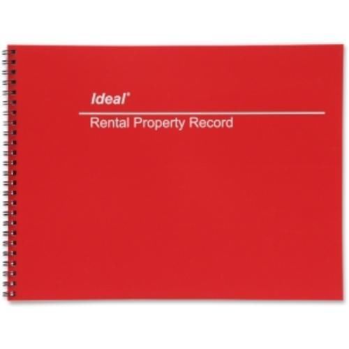 Dome Publishing Rental Property Record Book - 60 Sheet[s] - Wire Bound - (m2512)