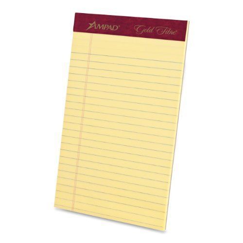 Ampad gold fibre premium jr. legal writing pad - 50 sheet - 16 lb - (20004) for sale