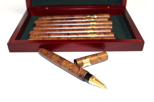 16 Ball Point Havana Cigarettes Cigar Shape Pen Ballpoint  Metal Souvenir Pens