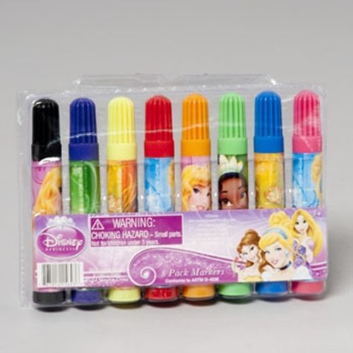 MARKERS 8 PACK DISNEY PRINCESS PEGGABLE, Case of 48