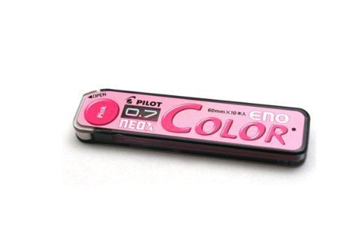Pilot Color Eno Neox Mechanical Pencil Lead - 0.7 mm - Pink(Japan Import)