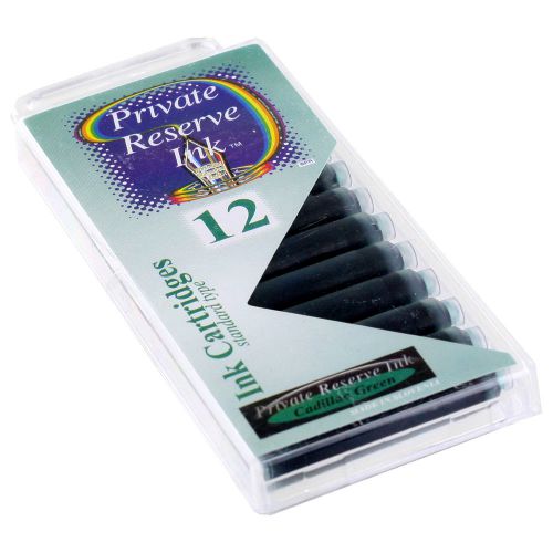 Private Reserve Ink International Ink Cartridges, Pack of 12 - Cadillac Green