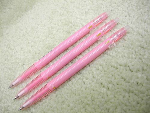 3pcs PILOT retractable FRIXION ball slim 0.38mm roller ball pen Baby Pink(Japan)