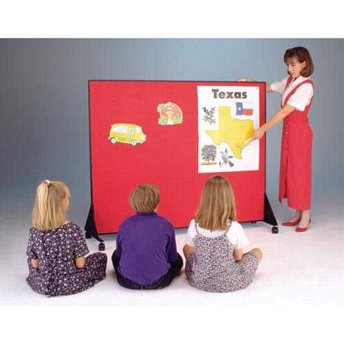 Best-rite 4&#039; x 4&#039; preschool 2 sided room divider - vinyl free shipping for sale